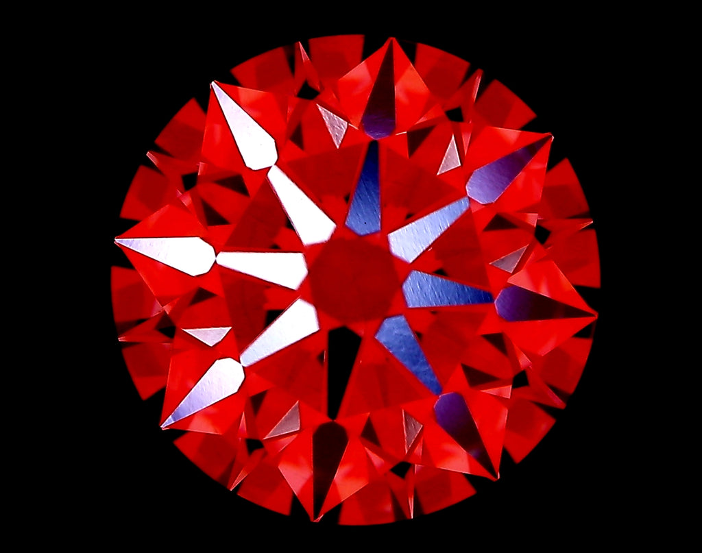 3.28 Carat Round Brilliant Cut Hearts and Arrows Lab Diamond