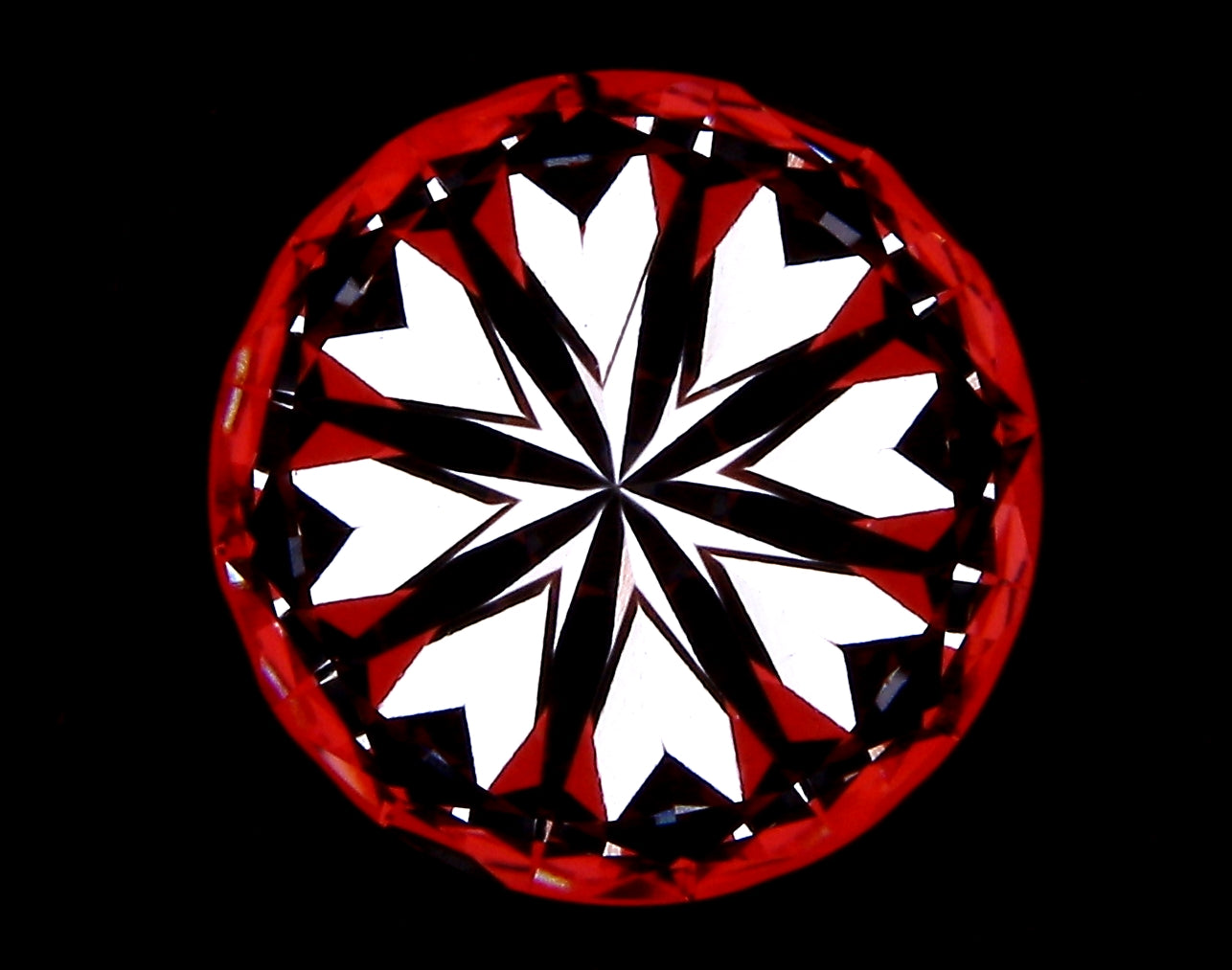 3.28 Carat Round Brilliant Cut Hearts and Arrows Lab Diamond